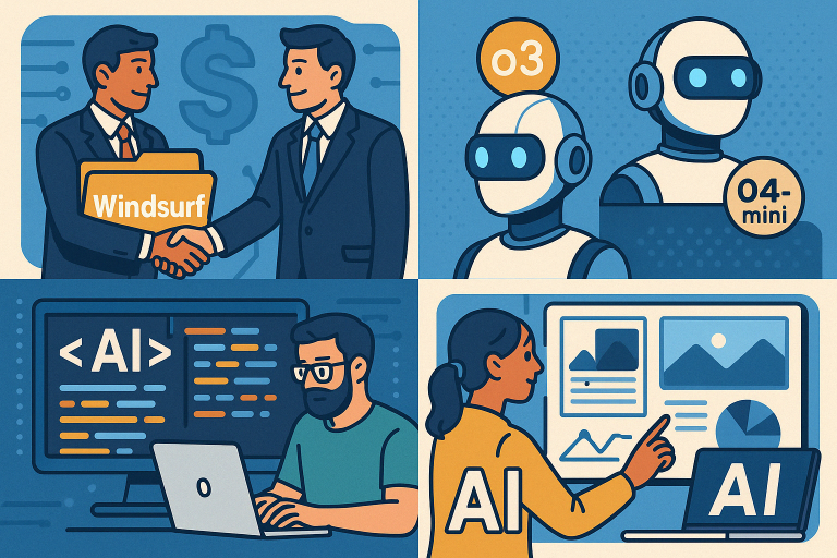 AI最新動向：OpenAIの買収交渉と次世代モデル発表が示す人工知能の新たな展開