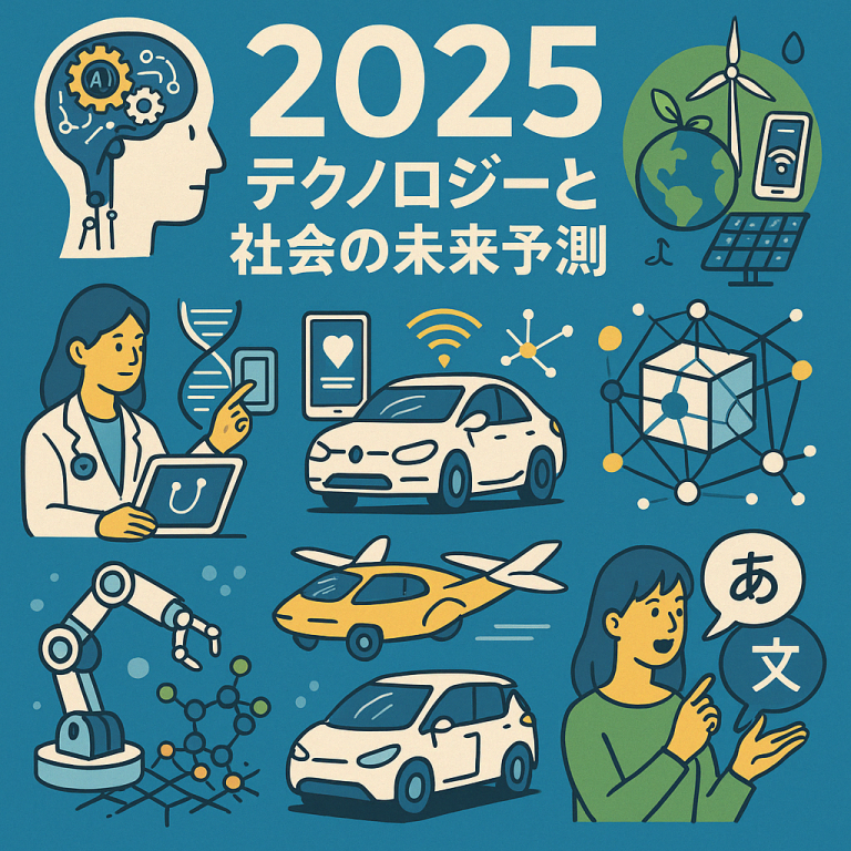 2025年テクノロジーと社会の未来予測：最新トレンドと私たちの生活への影響
