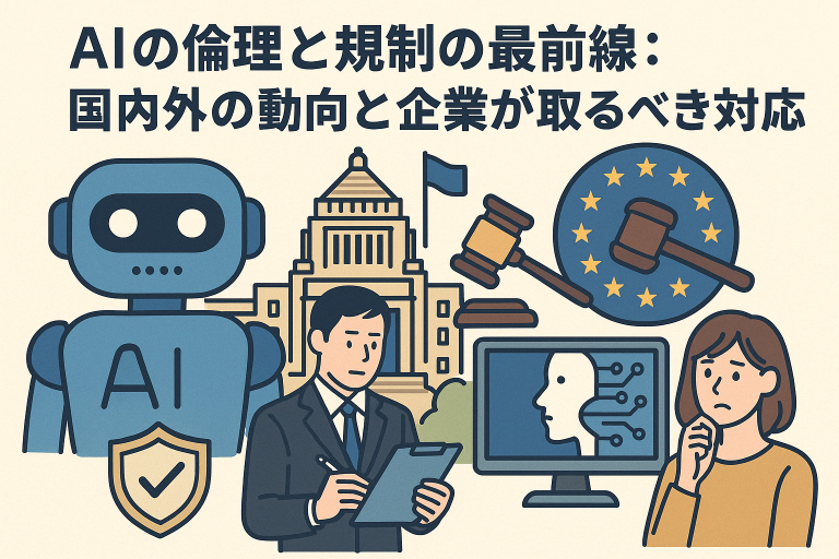 AIの倫理と規制の最前線：国内外の動向と企業が取るべき対応