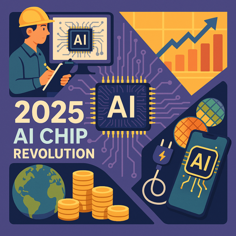 2025年AIチップ革命：次世代半導体が世界経済を変える
