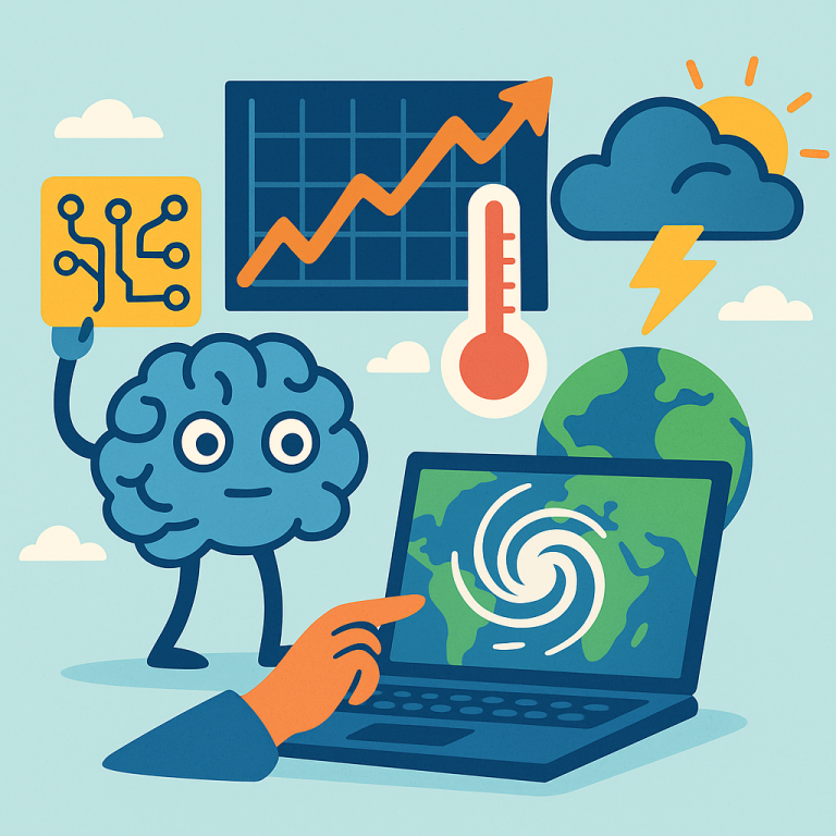 AIが拓く未来予測新時代：気候変動と気象予報に革命をもたらす最新技術