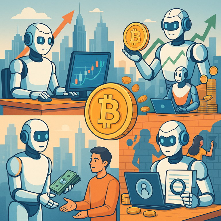 AIエージェントが金融取引を変革：暗号通貨市場で月間140億ドル規模に急拡大